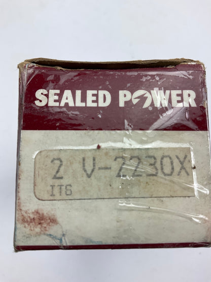 (2) Sealed Power V-2230X Engine Exhaust Valve For Detroit Diesel 92 Series