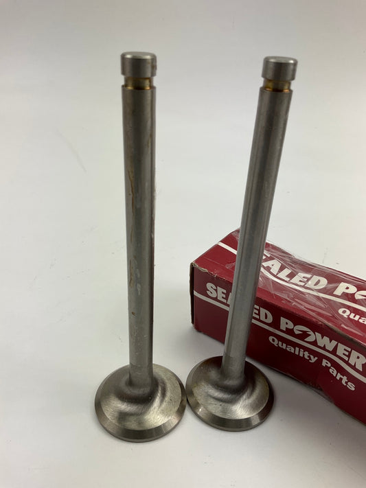 (2) Sealed V-4091X Exhaust Valve For International V401 V461 V478M VS478 V549