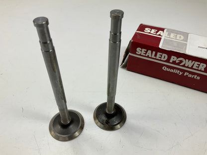 (2) Sealed Power V-4125 Engine Exhaust Valve 1975-1977 Buick Pontiac 350-V8