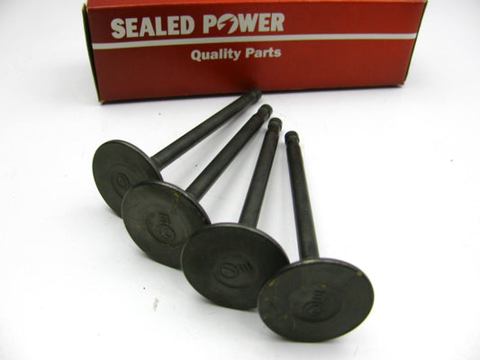 (4) Sealed Power V-4193X EXHAUST Valves For 1986-1994 Subaru 1.8L EA-81 1781cc