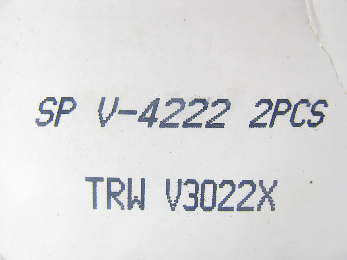 Sealed Power V-4222 Engine Intake Valves for IHC MV404 6.6L MV446 7.3L
