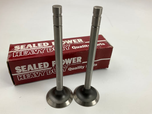 (2) Sealed Power V-910 Exhaust Engine Valve For IHC Tractor C248, C264