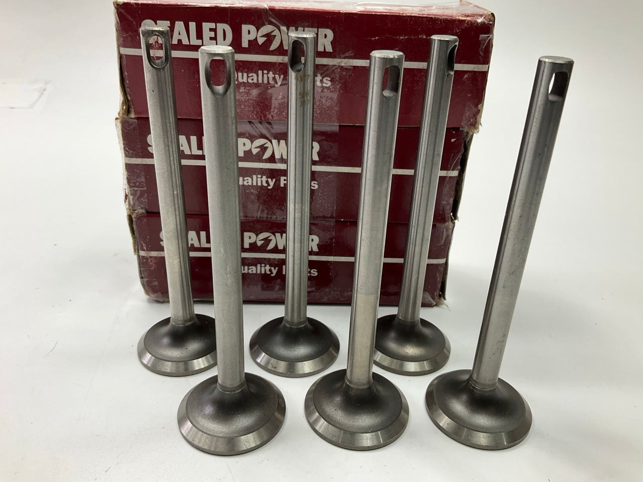 (6) Sealed Power V317 Engine Exhaust Valve For Hercules JXA JXB JXC JXD JXLD