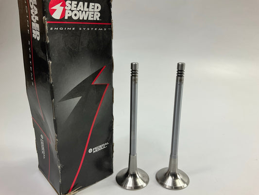 (2) Sealed Power V4615X Engine Exhaust Valve - 1998-2006 VW Audi 1.8L TURBO