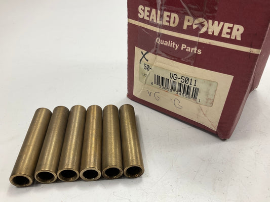 (6) Sealed Power VG-5011 Bronze Valve Guide Liner, 0.343'' ID X 0.502'' OD X 2.375