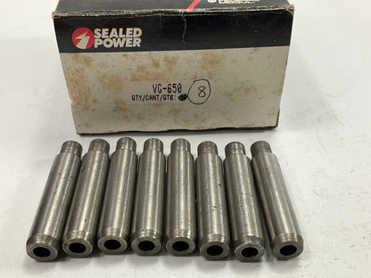 (8) Sealed Power VG-650 Exhaust Valve Guides For Detroit Diesel ''53'' Series