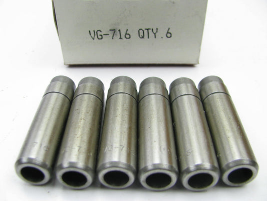 6 Sealed Power VG716 EXHAUST Valve Guides 79-81 Celica 78-82 Cressida 2.6L 2.8L