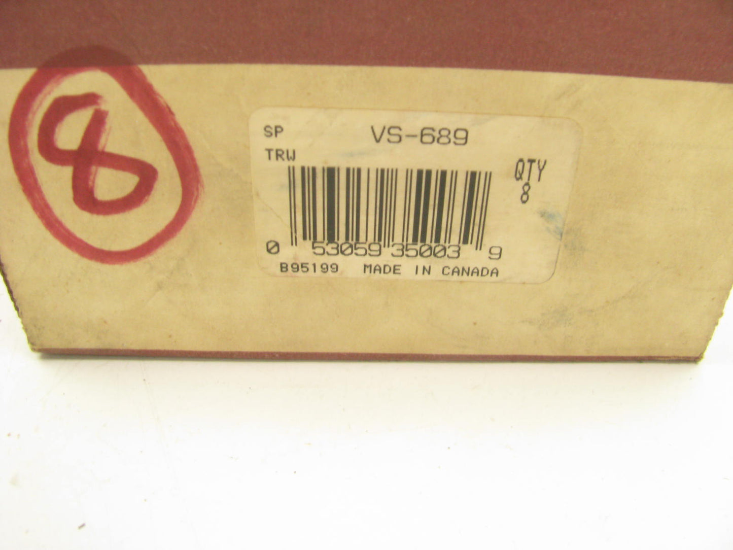 (8) Sealed Power VS689 Outer Valve Springs For 1968-69 Pontiac Firebird 4.1L 250