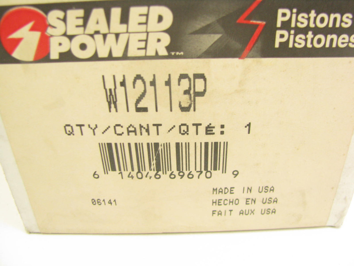 Sealed Power W12113P Engine Piston - Standard 1967-1978 Toyota 1994cc 2.0L-L4