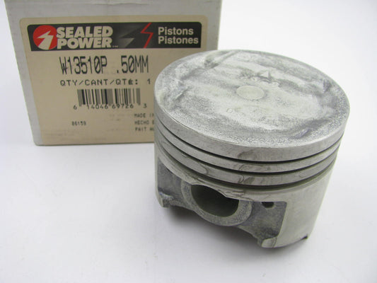 Sealed Power W13510P-50MM Piston .50MM For 1992-1994 Mitsubishi 2.0L