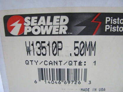 Sealed Power W13510P-50MM Piston .50MM For 1992-1994 Mitsubishi 2.0L