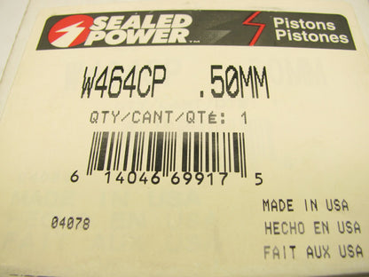 Sealed Power W464CP-50MM Piston .50mm - 1982-90 Buick Chevy Olds Pontiac 173 V6