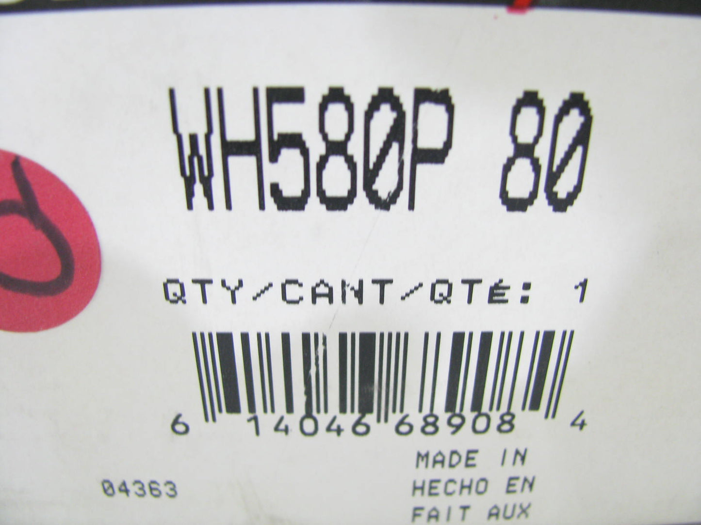 Sealed Power WH580P 0.080'' Oversize Hypereutectic Pistons 1991-95 Chevy 350 5.7L