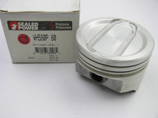 Sealed Power WH580P80 Engine Piston .080 Oversize - 91-96 Chevy 5.7L 350 VAN G10