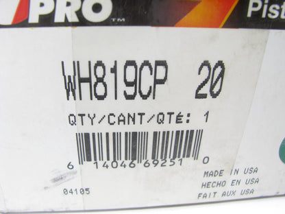 (8) Sealed Power WH819CP 0.020'' Over Engine Piston Chevy 350 5.7L Marine V8 SBC