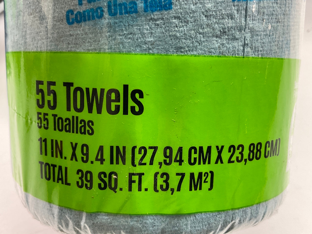 TOOLBOX Z400 Cleaning Wipes Towels Auto Shop Mechanic - 10 Rolls - 550 Towels