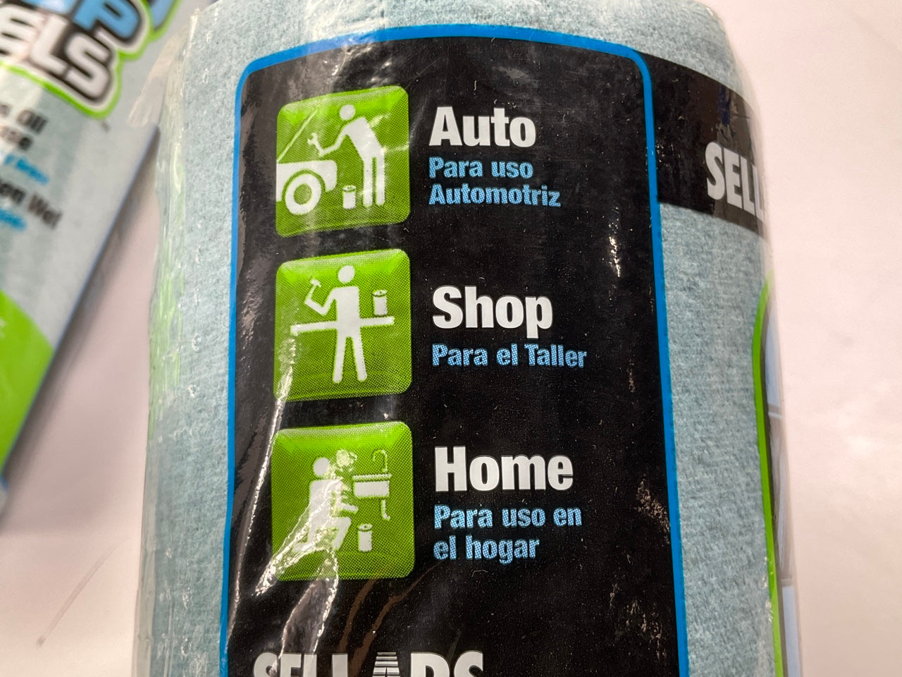TOOLBOX Z400 Cleaning Wipes Towels Auto Shop Mechanic - 10 Rolls - 550 Towels