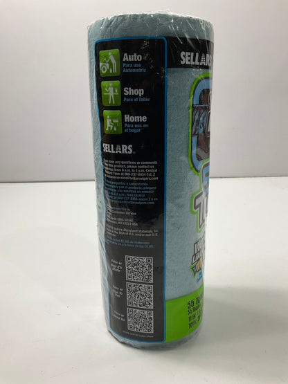 Sellars 54400 Blue Shop Paper Towel Recycled Disposable 11'' L X 9'' W  55 Shets