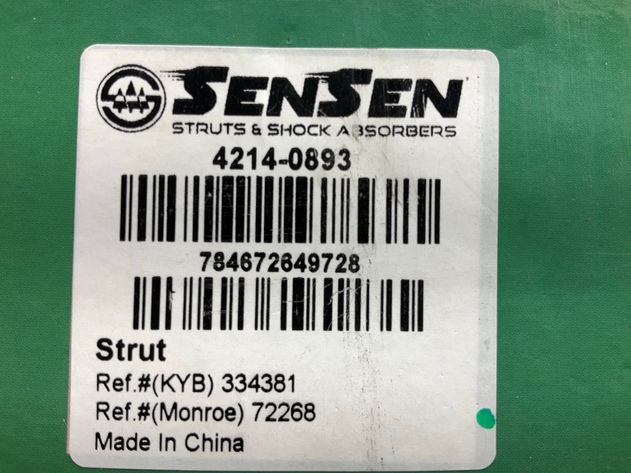 Sensen 4214-0893 Front Left Suspension Strut For 2003-2007 Nissan Murano