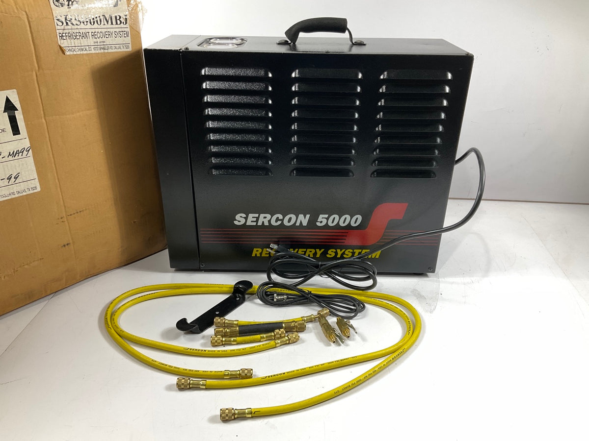 Sercon 5000 SR5000MBJ Vintage Automotive Refrigerant Recovery Recycling Machine