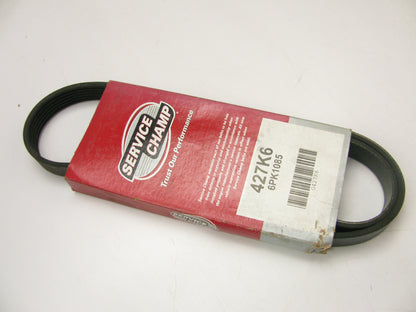 Service Champ 427K6 Serpentine Belt - 0.84'' X 43.50'' - 6 Ribs