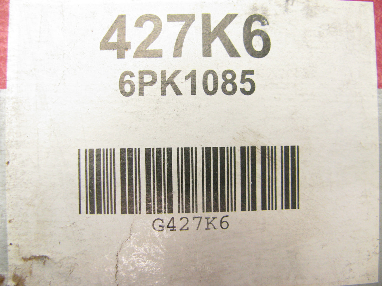 Service Champ 427K6 Serpentine Belt - 0.84'' X 43.50'' - 6 Ribs