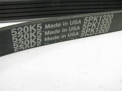 Service Champ 520K5 Serpentine Belt - 0.69'' X 52.50'' - 5 Ribs