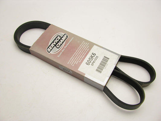 Service Champ 605K6 SerpentineMulti-V Belt