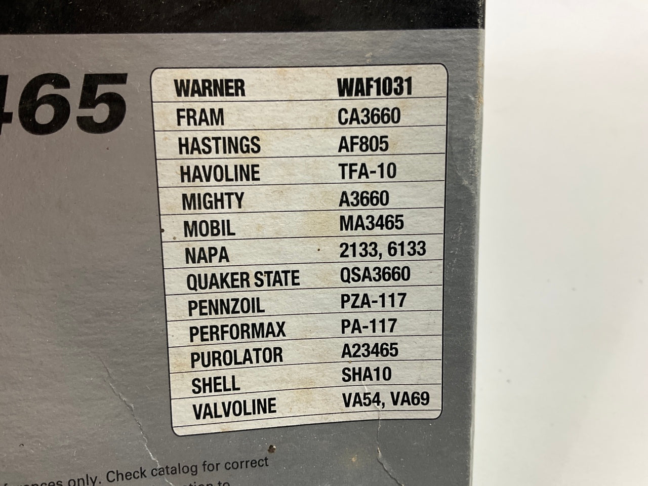 Service Champ AF3465 Engine Air Filter