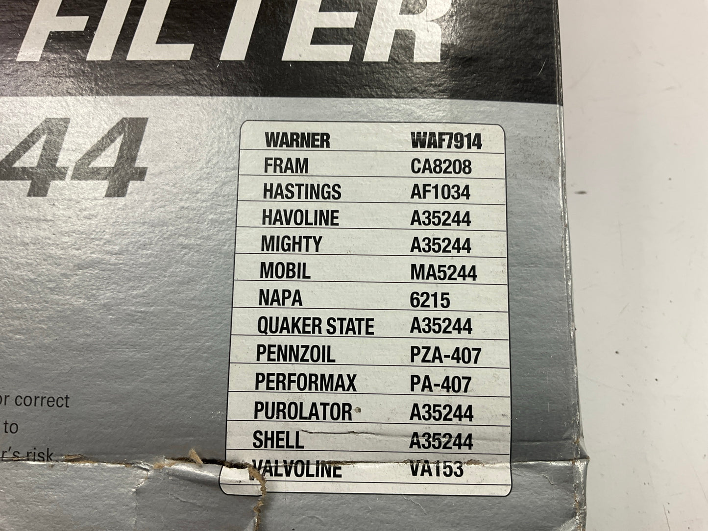 Service Champ AF5244 Engine Air Filter