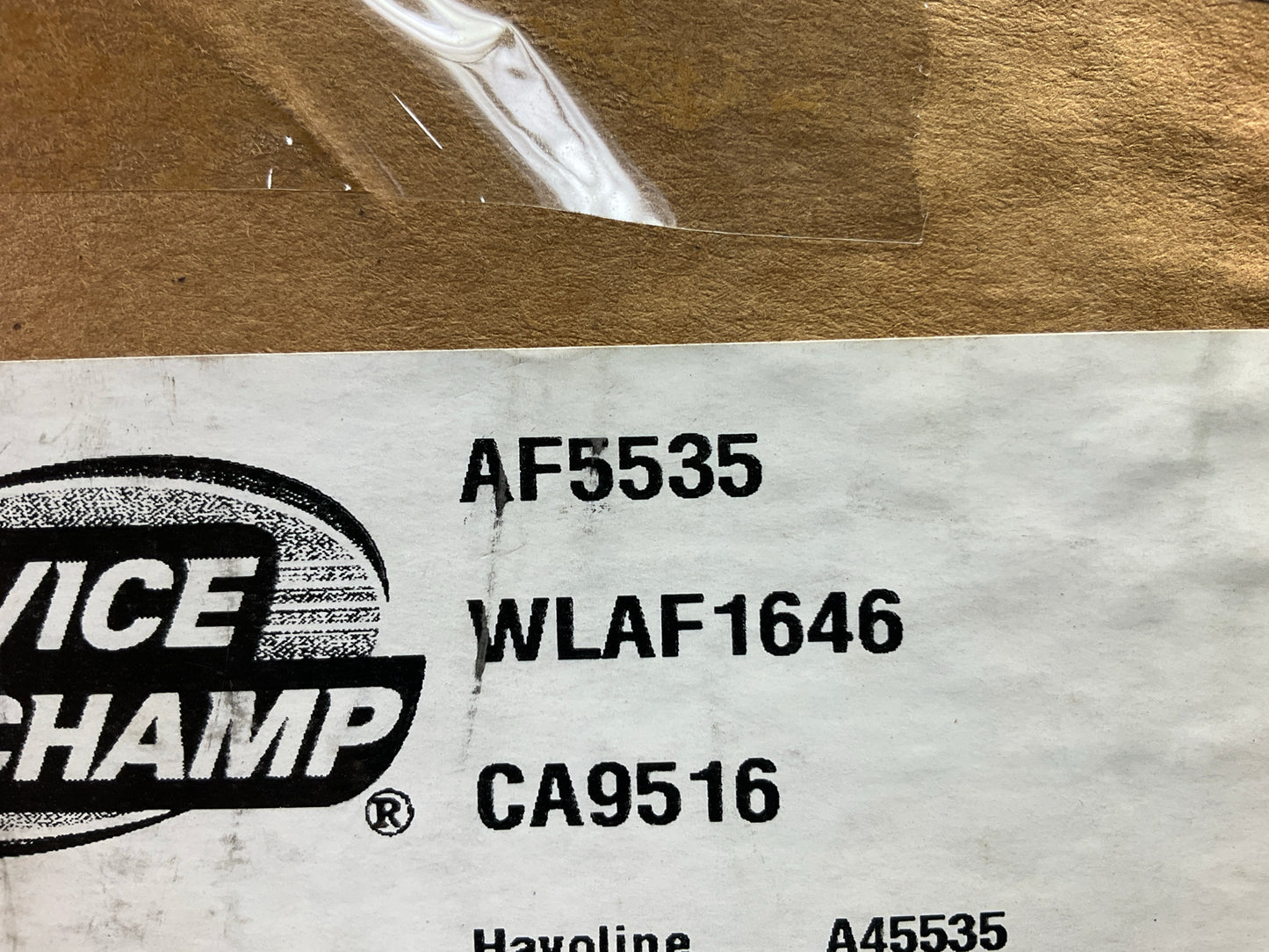 Service Champ AF5535 Engine Air Filter