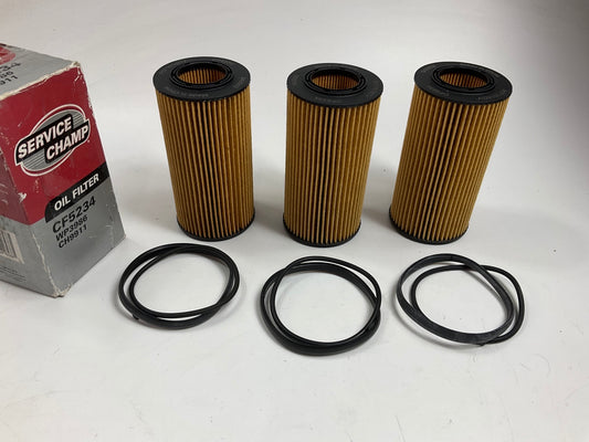 (3) Service Champ CF5234 Engine Oil Filter