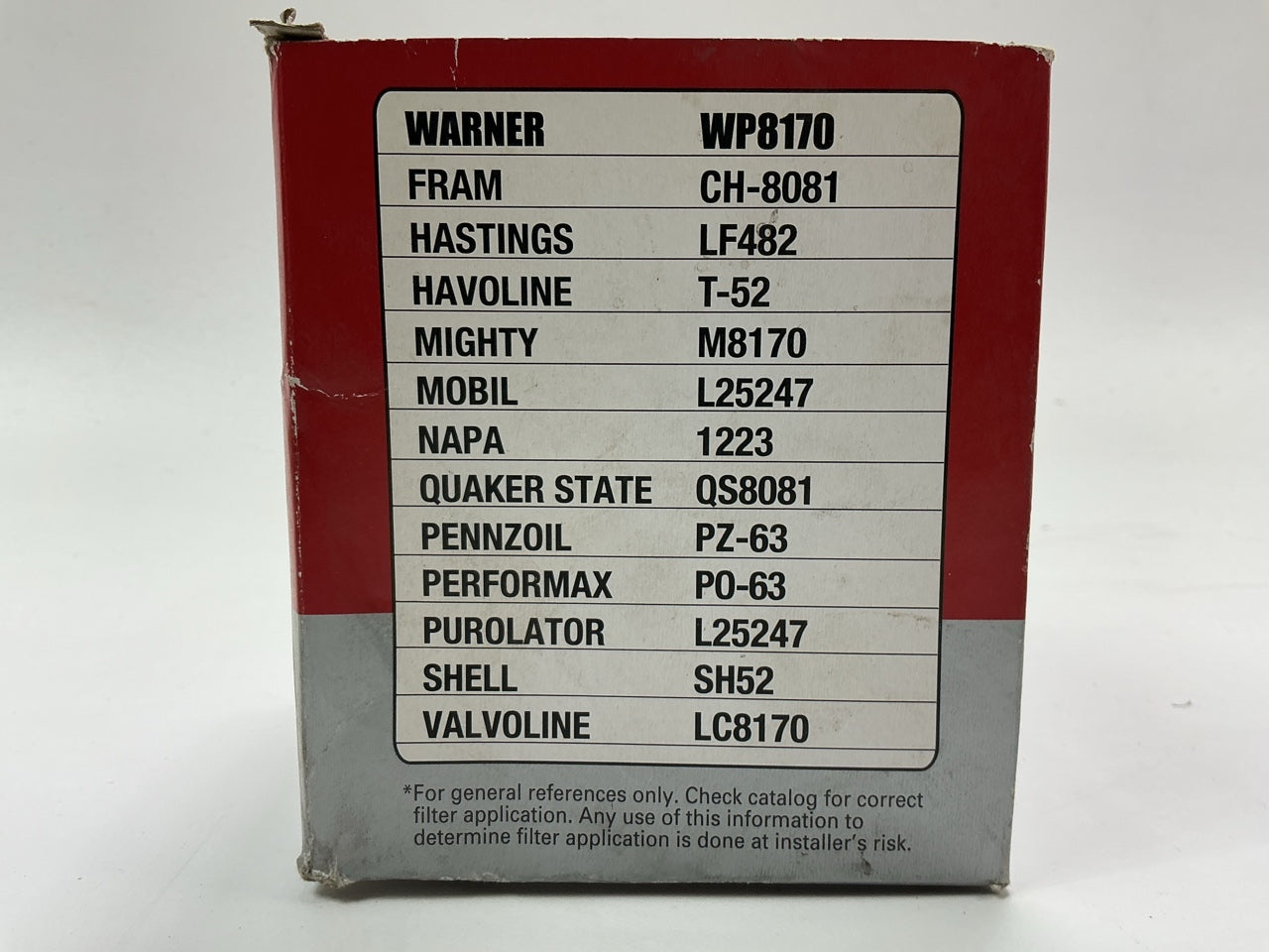 (2) Service Champ CF5247 Engine Oil Filter