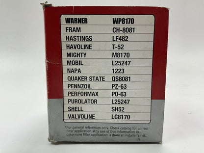 (2) Service Champ CF5247 Engine Oil Filter