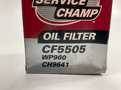 (2) Service Champ CF5505 Engine Oil Filter