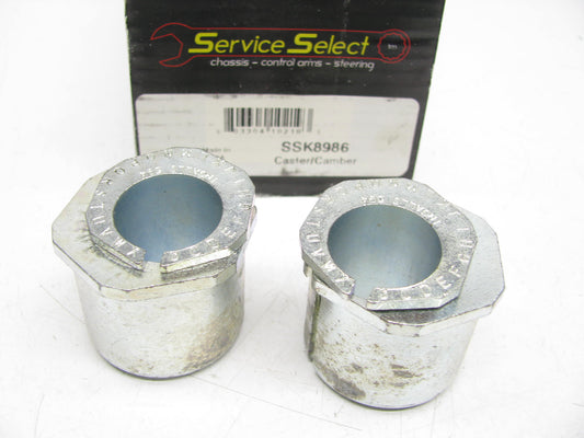 (2) Service Select SSK8986 Front Alignment Caster / Camber Bushing