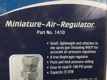 Sharpe 1410 Mini Air Regulator With Gauge