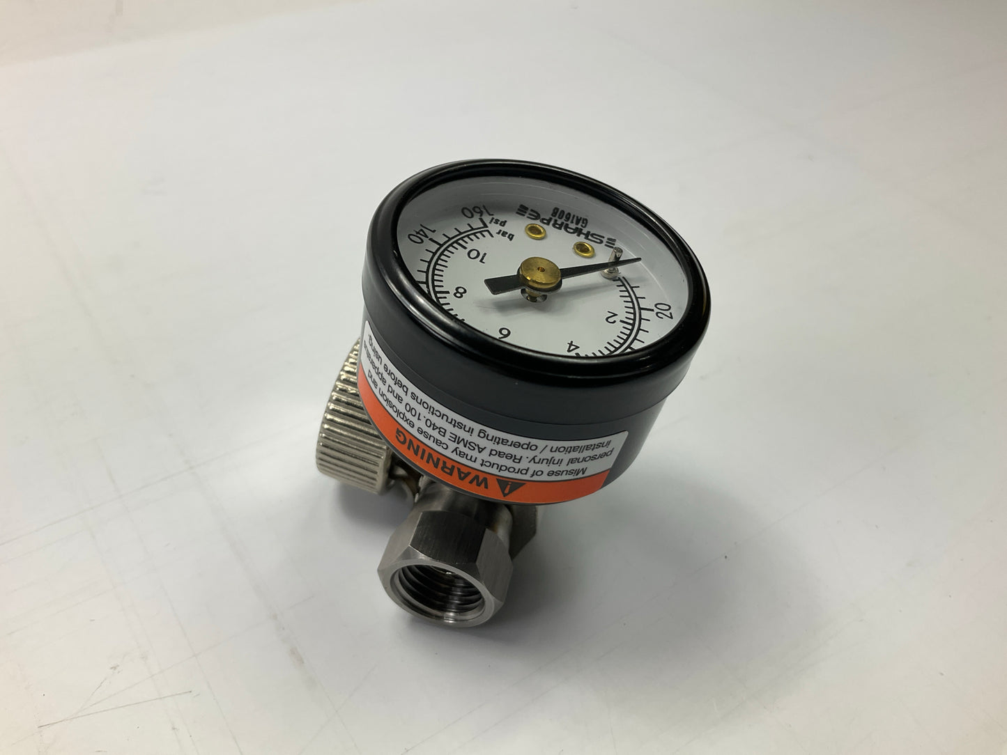 Sharpe 2210 Air Adjusting Regulator Valve With Gauge 0-160psi 24AAV