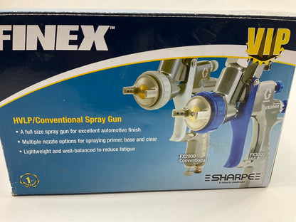 Sharpe 288879 Finex FX3000 Gravity Feed HVLP Spray Gun With 1.3mm Nozzle