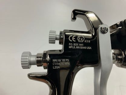Sharpe 288886 Graco-e Finex FX2000 Conventional Paint Spray Gun Kit, 1.5mm