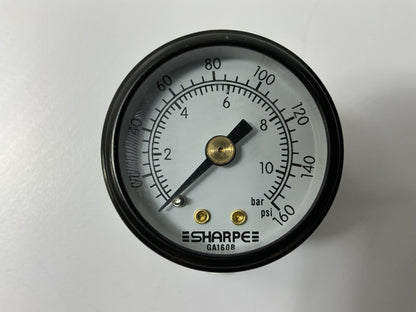 Sharpe 3310 High Volume Air Adjusting Regulator With Gauge