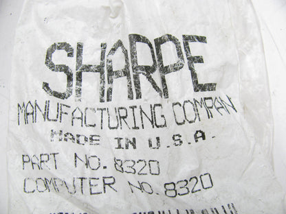 (x4)  Sharpe 8320, High Volume, Male Air Fitting Coupler Plug