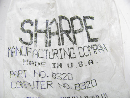 (4) Sharpe 8320 High Volume, Male Air Fitting Coupler Plug - Quick Disconnect