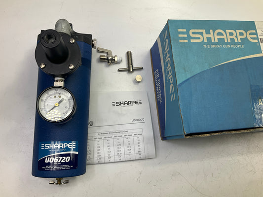 Sharpe U06720 Air Control Filter Unit, 1/2 In NPT Inlet, 1/4 In NPT Outlet