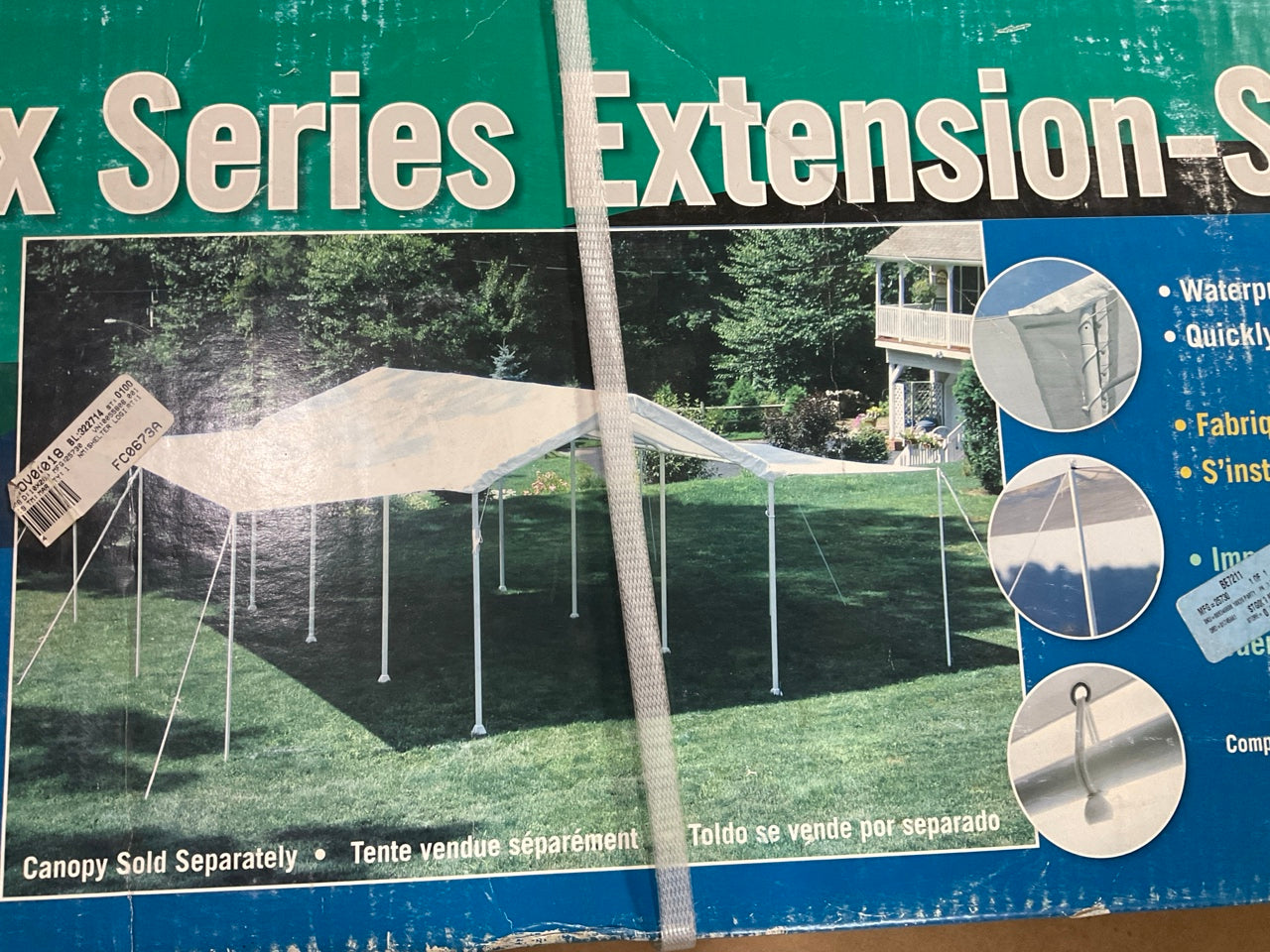 Shelterlogic 25730 Extension And Sidewall Kit For Canopy, EXTENSION ONLY