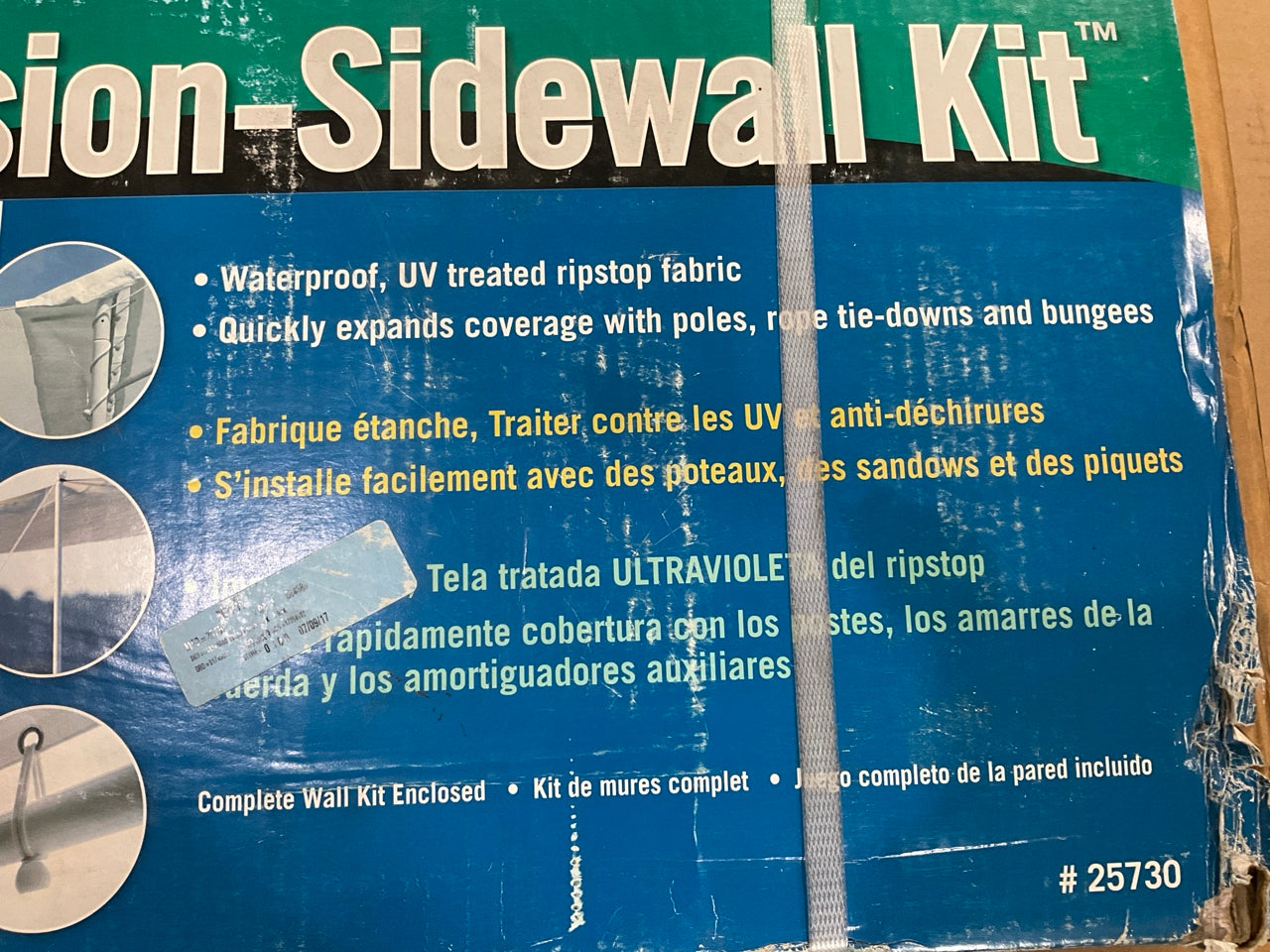 Shelterlogic 25730 Extension And Sidewall Kit For Canopy, EXTENSION ONLY