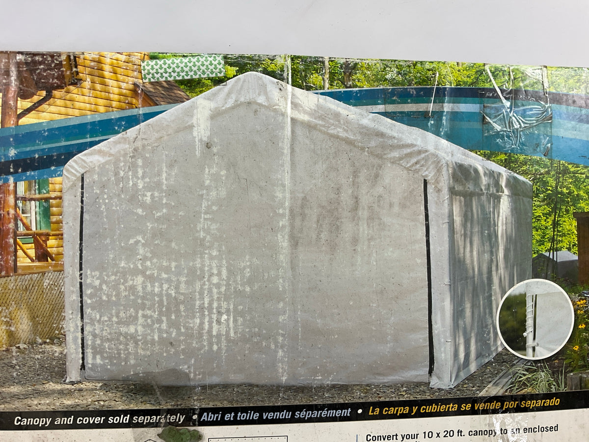 ShelterLogic 25775 Enclosure Kit For Max AP 20ft. X 10ft. Outdoor Canopy Tent