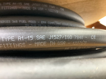 50' Sierra Shields 16-368-0386 Marine 3/8'' Low Permeation Fuel Hose USCG A1-15