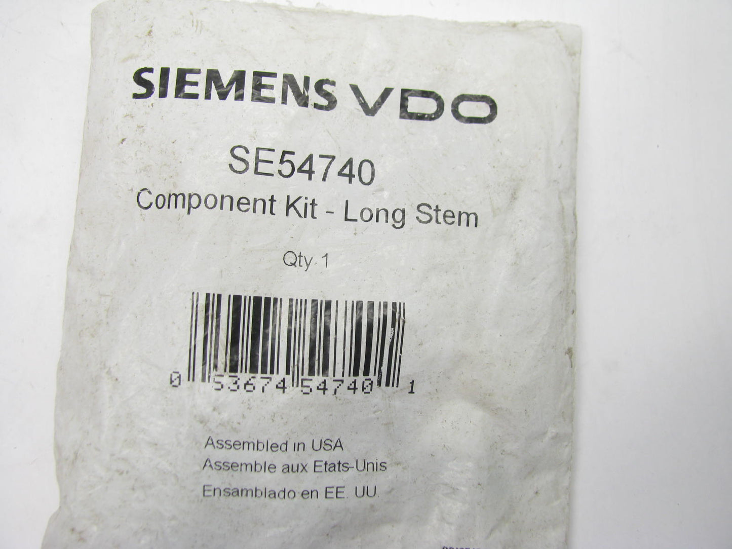 Siemens Vdo SE54740 TPMS Tire Pressure Monitor Sensor Service Kit