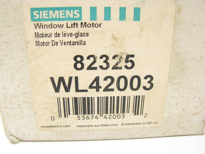 Siemens Vdo WL42003 FRONT Power Window Motor 82325